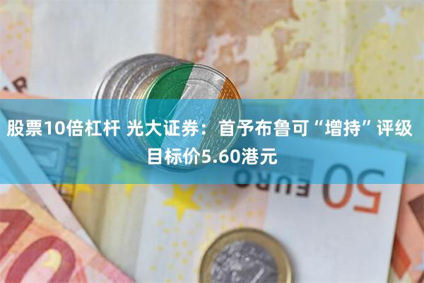 股票10倍杠杆 光大证券：首予布鲁可“增持”评级 目标价5.60港元
