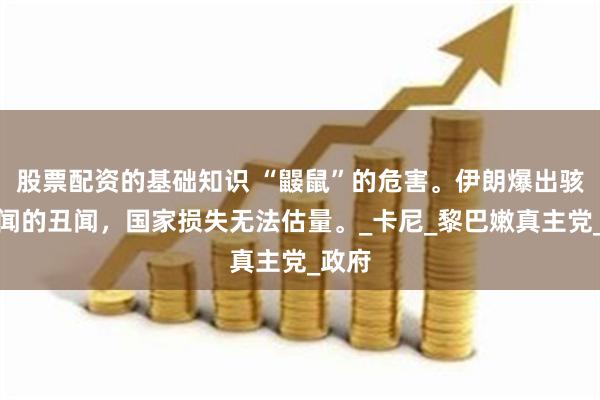 股票配资的基础知识 “鼹鼠”的危害。伊朗爆出骇人听闻的丑闻，国家损失无法估量。_卡尼_黎巴嫩真主党_政府